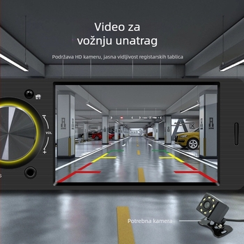 HD 4,1-inčni zaslon osjetljiv na dodir za automobil Bluetooth MP5 player, višenamjenski automobilski FM radio, glazba bez gubitaka