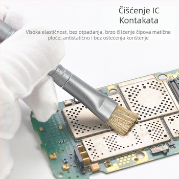 Četka za kaljenje popravka mobilnih telefona, četka za čišćenje matične ploče, žičana četka, četka za čišćenje IC pločica, četka za čišćenje tiskanih pločica