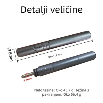 Dijamantna olovka za stražnju masku mobitela s razbijačem okvira, pogodna za pjeskarenje stakla stražnje kamere mobitela.