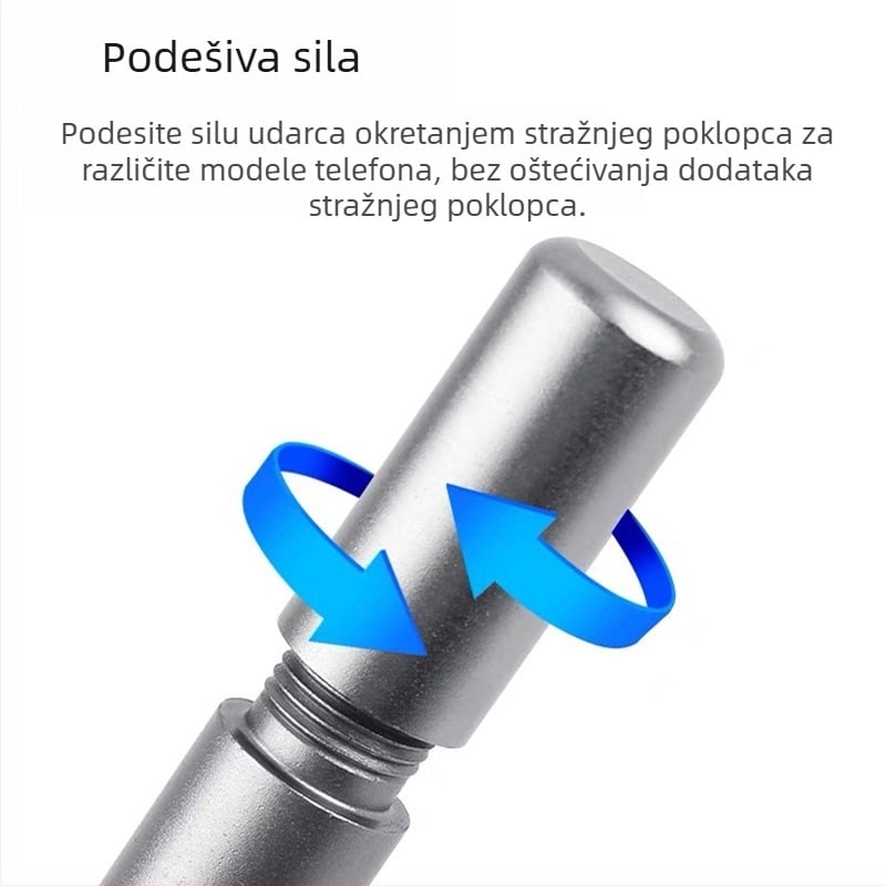 Dijamantna olovka za stražnju masku mobitela s razbijačem okvira, pogodna za pjeskarenje stakla stražnje kamere mobitela.