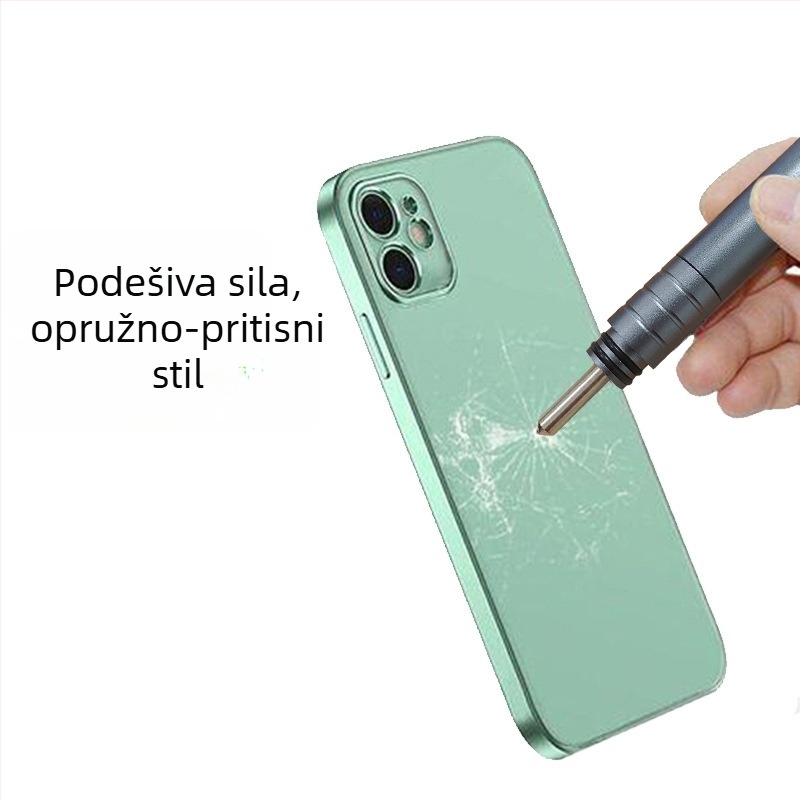 Dijamantna olovka za stražnju masku mobitela s razbijačem okvira, pogodna za pjeskarenje stakla stražnje kamere mobitela.