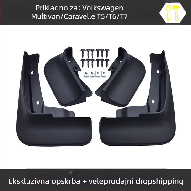 Pogodno za Volkswagen Matvey Kailuwei T5T6T7 blatobran, pribor za modifikaciju automobila, mekana guma