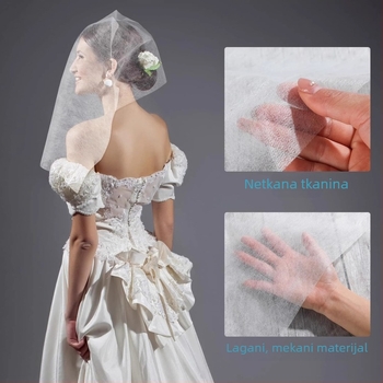 [100 listova] Maska za garderobu za jednokratnu upotrebu od netkanog materijala za trgovinu odjećom, prozračna maska, navlaka za ručnik