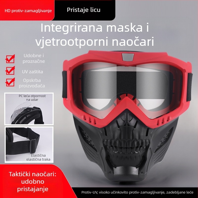Vanjske terenske naočale, prekogranične motociklističke naočale, otporne na vjetar, pijesak, Harley naočale, skijaške naočale, vožnja na otvorenom, vjetrootporne naočale, maska