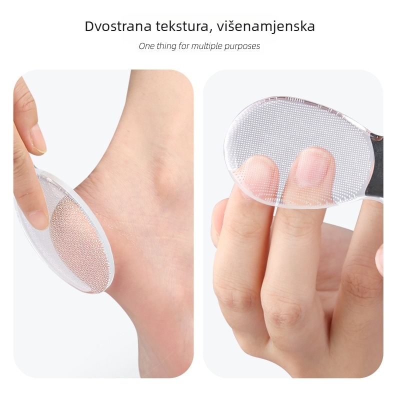 Prekogranična nano-staklena ploča za stopala Njega ruku i stopala Žuljevi Mrtva koža Rožnata ploča za stopala Manikura noktiju Nano-ploča