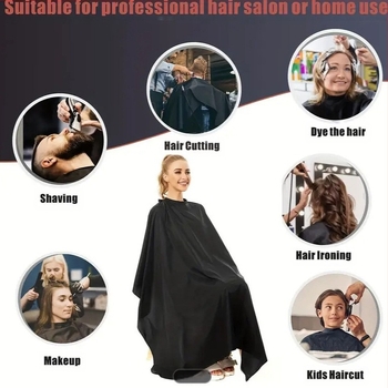 Izvorni proizvođači podržavaju tisak vanjske trgovine poliester taft antistatička brijačnica krpa za šišanje kose frizerski salon posebna