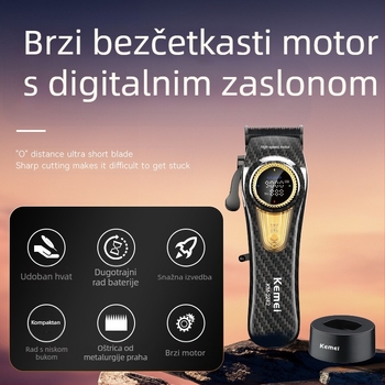 KEMEI KM-2242 električni šišač za kosu frizerski salon šišač za kosu brijanje šišač za kosu