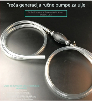 Automobilski priručnik za usisavanje ulja, cijev za usisavanje ulja, cijev za vođenje ulja u automobilu, cijev za usisavanje ulja u automobilu, usisna cijev za ulje, mjenjač vode za akvarij