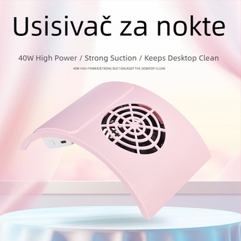Novi proizvod 858-m5 Usisavač za nokte, veleprodaja, mali veliki usisavač za prašinu od noktiju, stolni sakupljač prašine za nokte