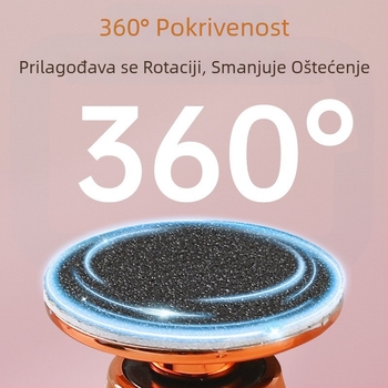Električna brusilica za stopala, strugač za pete, brusilica za stopala, odstranjivač mrtve kože, punjivi odstranjivač žuljeva, automatska brusilica za pedikuru