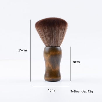 Prekogranična frizerska četka za vrat, brijačnica, četka za slomljenu kosu, mekana četka, brijačnica, čišćenje slomljene kose, frizerski alat na veliko