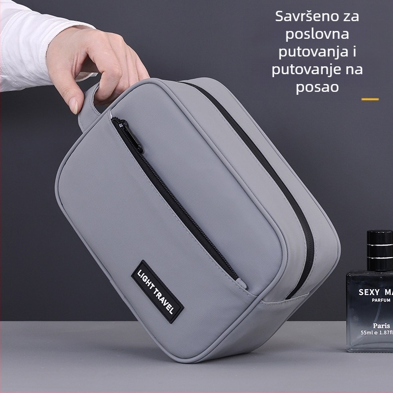 Prekogranična vruća putna muška torba za toaletni pribor, prijenosna višenamjenska prijenosna vodootporna torba za pohranu kozmetike velikog kapaciteta