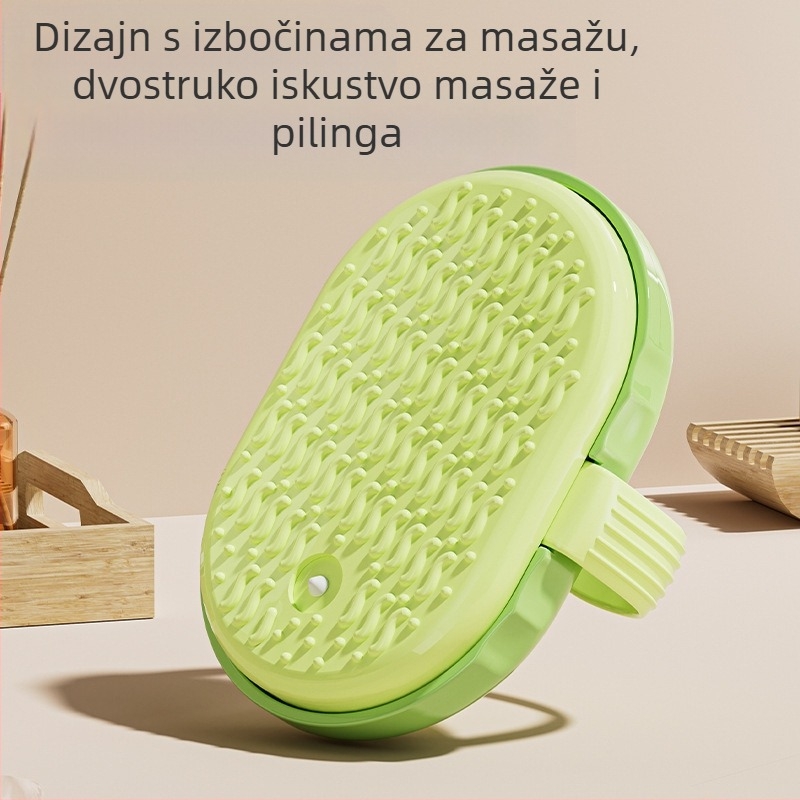 Prekogranično kućno pilingiranje kupke, uklanjanje mrtve kože, trljanje blata, četka za kupanje s tekućinom za specijalnu prešu, višenamjenski masažni piling za kupku s dodatkom tekućine