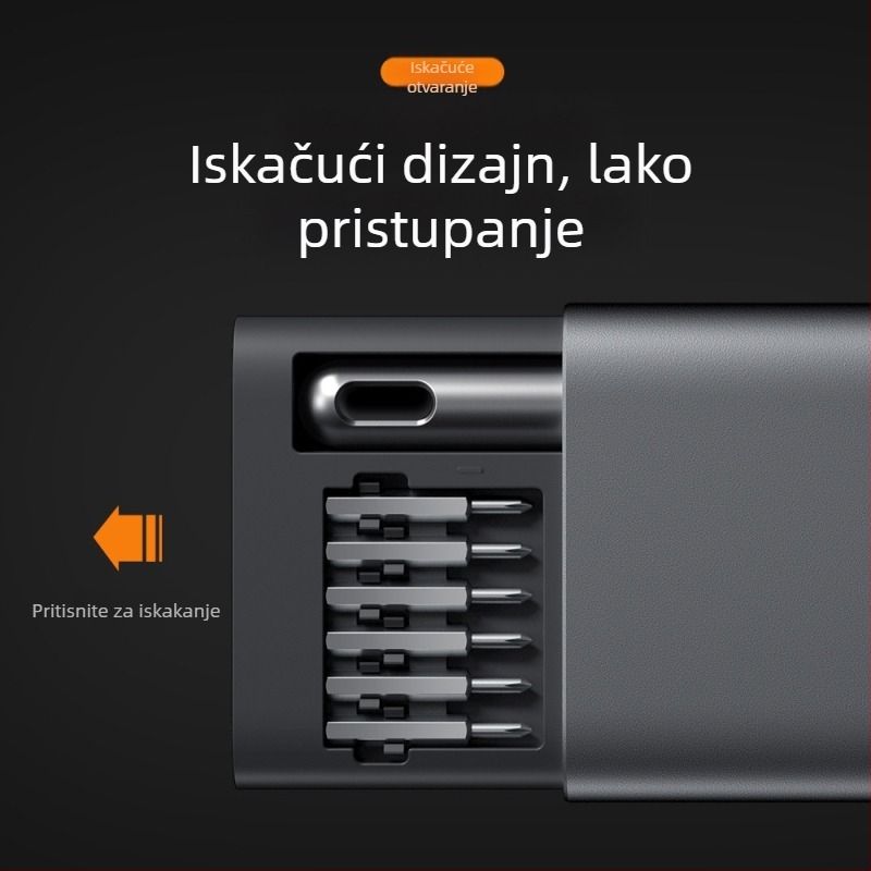 Novi S2 precizni ručni šesterokutni višenamjenski odvijač s križnom glavom, alati za popravak mobilnih telefona