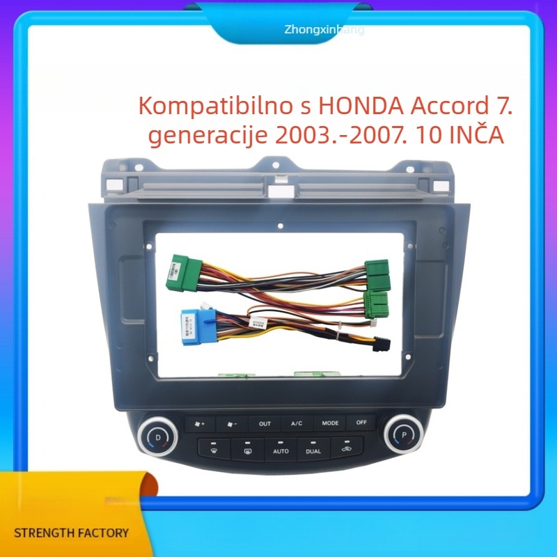 Odnosi se na Honda ACCORD7 sedam generacija Accord Android s velikim navigacijskim zaslonom i varijacijskim setom okvira, modifikacija okvira.
