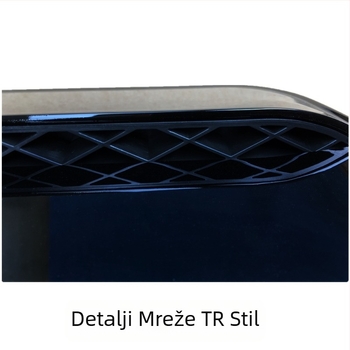 Pogodno za Civic modifikaciju Ukras za izlaz zraka nape TR model Pasta za ukras za ulaz zraka nape