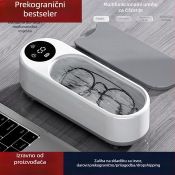 Ultrazvučni stroj za čišćenje nakita, četkica za šminkanje, čistač naočala, prijenosni mini električni uređaj za čišćenje, proizvođač veleprodaje