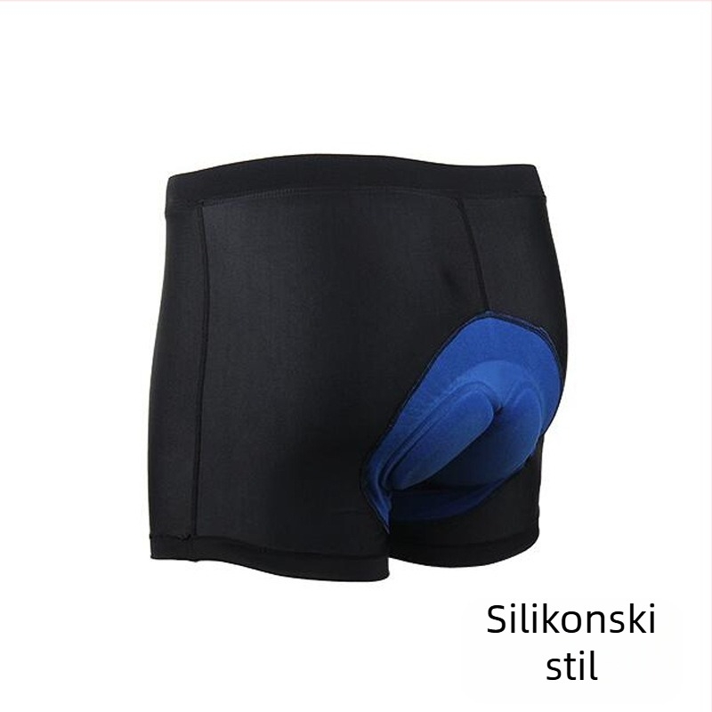 Biciklističko donje rublje, prozračne silikonske kratke hlače s tiskanim logotipom koje apsorbiraju udarce, upijaju vlagu, biciklističke hlače s pužvom, veleprodaja