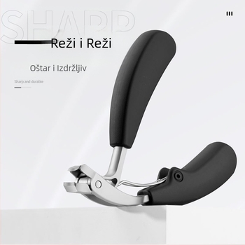 Škare za nokte od nehrđajućeg čelika s velikim otvorom, škare za nokte s drugim otvorom, set škara za manikuru, nož za manikuru, kliješta za manikuru, alati