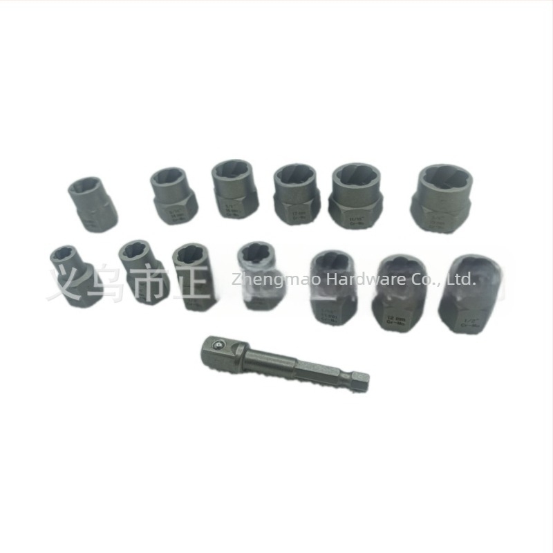 14-dijelni set matica visoki dohvatnik protunazubljena čahura klizna čahura zuba vijak oštećena matica dohvatnik matice