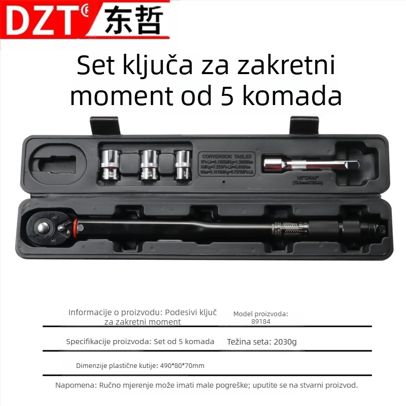 Unaprijed postavljeni moment ključ, dvosmjerno podesivi moment ključ, proizvođač visokopreciznih svjećica za popravak, izravna opskrba