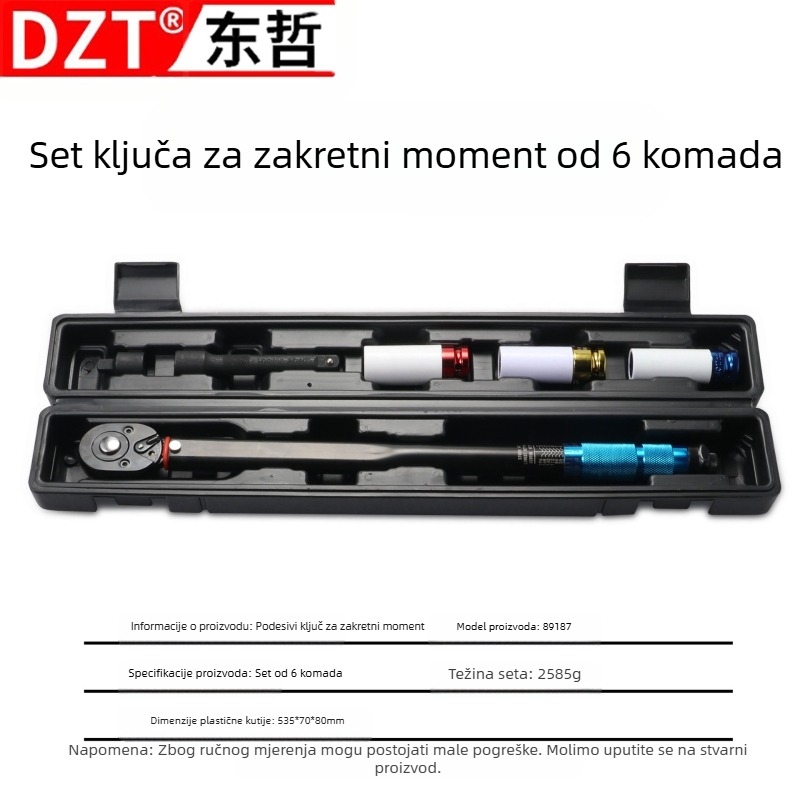 Unaprijed postavljeni moment ključ, dvosmjerno podesivi moment ključ, proizvođač visokopreciznih svjećica za popravak, izravna opskrba