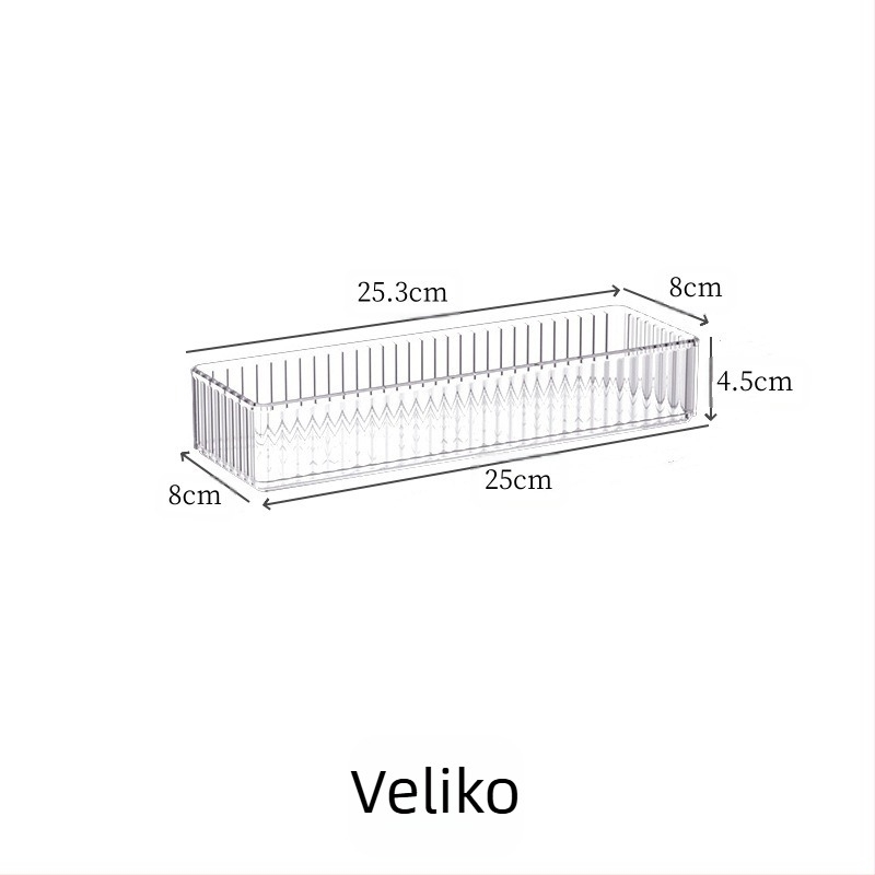 Mala kozmetička kutija s pretincima, toaletni stolić za njegu kože, ploča za oči, kutija za arhiviranje, ugrađena ladica za ruž za usne