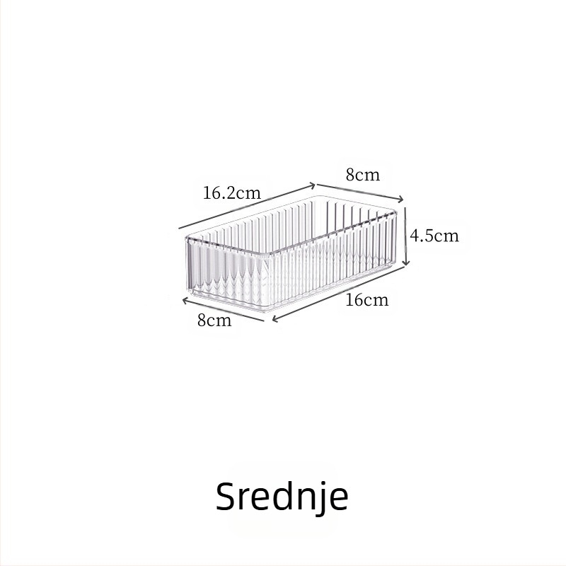 Mala kozmetička kutija s pretincima, toaletni stolić za njegu kože, ploča za oči, kutija za arhiviranje, ugrađena ladica za ruž za usne