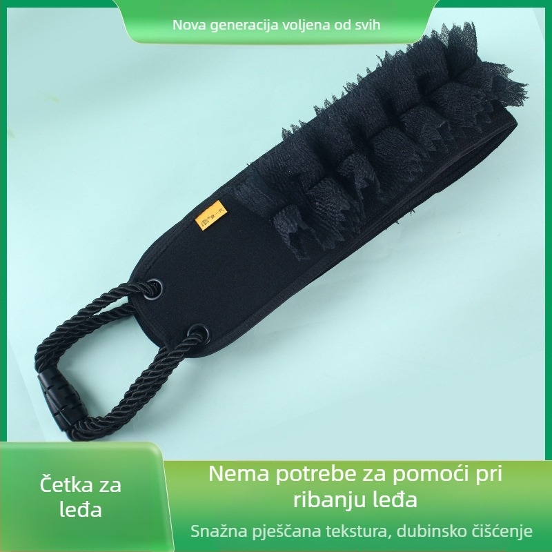 Dugi ručnik za trljanje, poseban kućanski ručnik za dvostruku upotrebu, Rabe, artefakt četka za trljanje kupke, leđa, cvijet za kupanje, 2 u 1