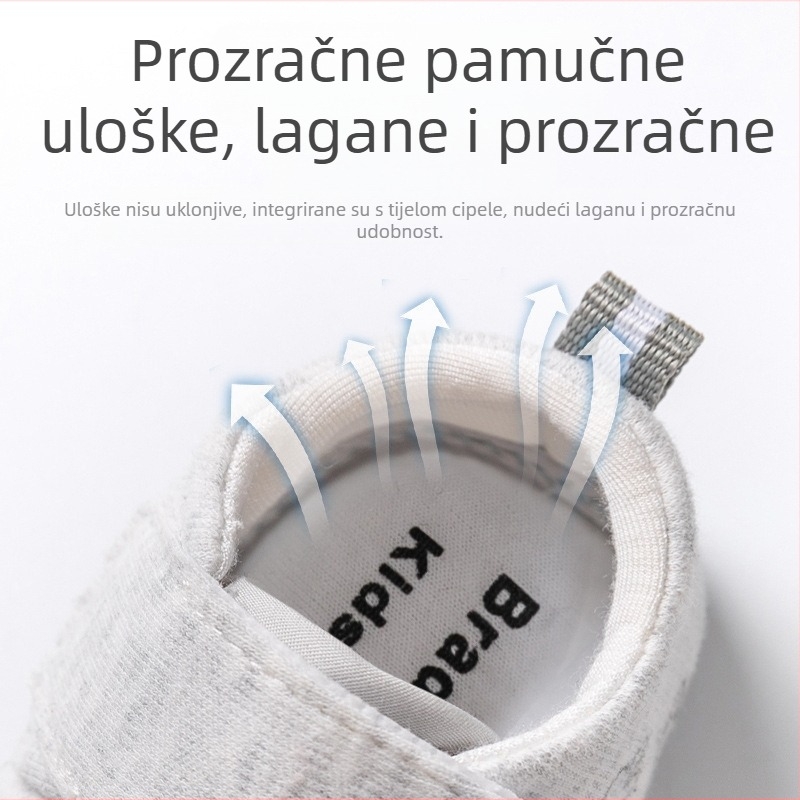 Cipele za novorođenče s crtanim filmovima, protuklizne, za hodanje od 3 do 12 mjeseci, s mekim potplatom, za unutarnju upotrebu, protuklizne i otporne na habanje