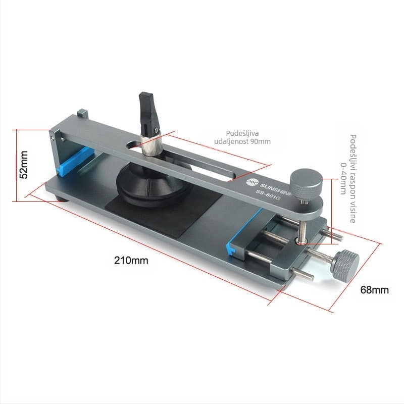 Ss-601G uređaj za uklanjanje zaslona mobilnog telefona bez zagrijavanja, brzo uklanjanje zaslona, snažna vakuumska čašica za zaštitu stražnjeg poklopca, stezaljka za uklanjanje