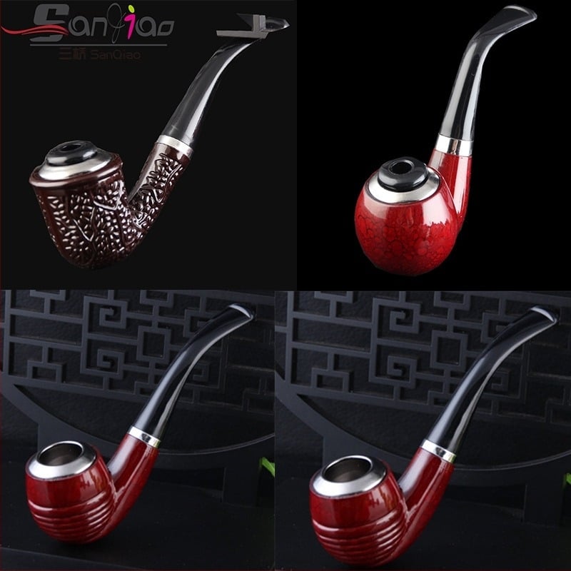 Lula od smole, staromodna željezna posuda s okruglim dnom, usitnjeni duhan, dvostruka namjena, uklonjivi i perivi cirkulirajući filter, tradicionalna lula početne razine