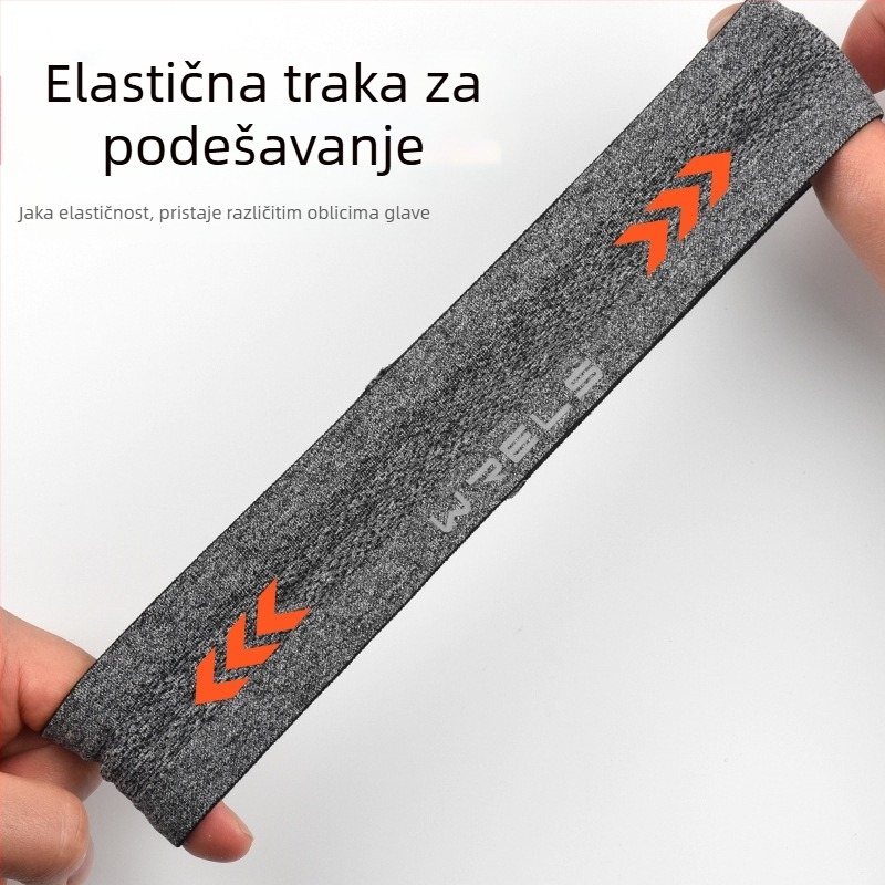 Wrels Sports traka za glavu, Traka za glavu, Traka za znoj, Oprema za fitness i košarku, Antiperspirant za trčanje koji upija znoj, Zaštita za glavu i marama za glavu koja upija znoj