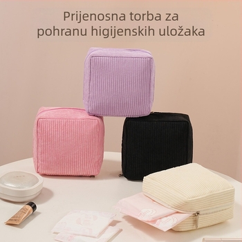 Prekogranična nova vrećica za pohranu higijenskih uložaka Zadebljana vrećica za pohranu higijenskih uložaka Vrećica za menstrualne uloške Mala vrećica