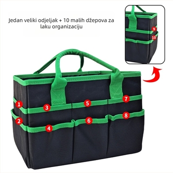 Amazon New Spot torba za nastavna pomagala Torba za učitelje Torba za pohranu pribora za pisanje Torba za učionicu Vrtlarstvo Torba za vrtni alat