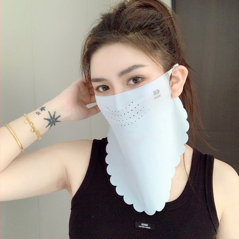 Krema za sunčanje, ljetna maska za cijelo lice s UV zaštitom, UV maska za jahanje u kutu, ribolov, zaštita za lice, putna zaštita vrata