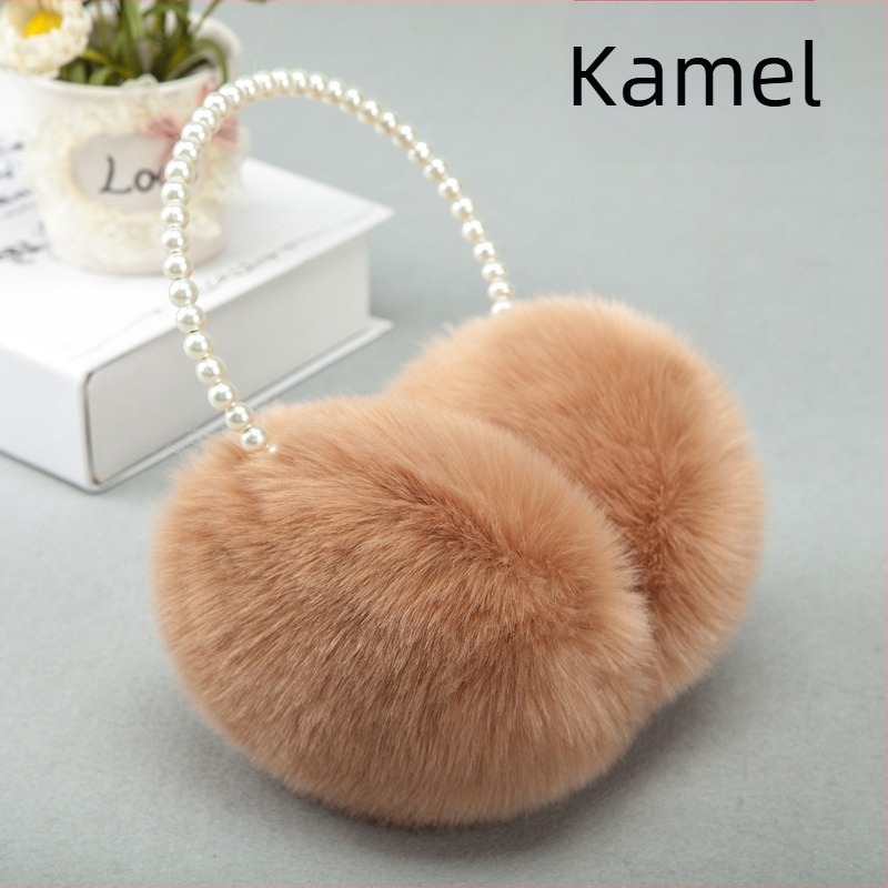 Plišane štitnike za uši, tople, otporne na vjetar i hladnoću, zimske djevojačke štitnike za uši, tople zimske štitnike za uši za žene, zimske štitnike za uši za jahanje, modne