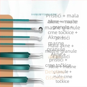 Igla za akne stisnuti alat za uklanjanje akni igla za akne uklanjanje akni stisnuti alat za uklanjanje akni ljepota od akni