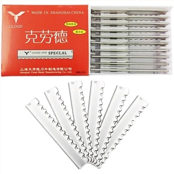 Specijalna oštrica za frizerski salon, oštrica za rezanje, nazubljena oštrica, uređaj za prorjeđivanje kose, oštra oštrica, izdržljiva