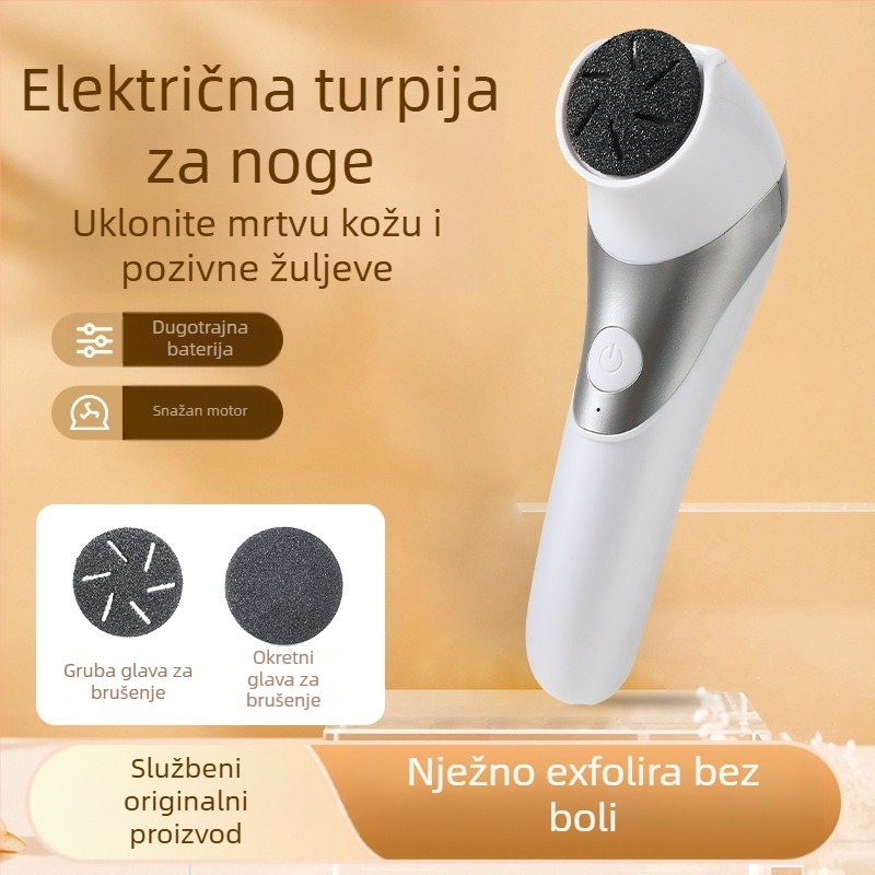 Nova prekogranična USB električna brusilica za stopala za uklanjanje mrtve kože i brušenje žuljeva, snažna potpuno automatska brusilica za stopala za uklanjanje kože bez oštećenja stopala