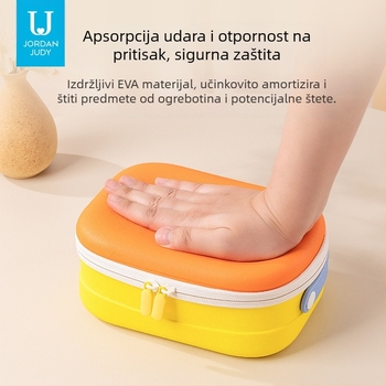 Prijenosna kozmetička torba, Torba za pohranu kozmetike velikog kapaciteta s pregradama, Vodootporna i otporna na pritisak prijenosna kozmetička torba, Putna torba za toaletne potrepštine