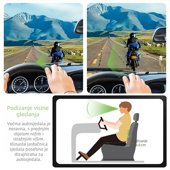 Jastuk za sjedenje u automobilu od memorijske pjene, opći, za studente, jastuk za stražnjicu, uredski jastuk za kućnu stolicu, prekogranična veleprodaja