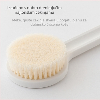 Četka za kupanje s mekom četkom, stražnja artefaktna četka za kupanje s dugom ručkom, japanska blatna četka za kupanje tijela, suha četka za odrasle, dobra protuklizna