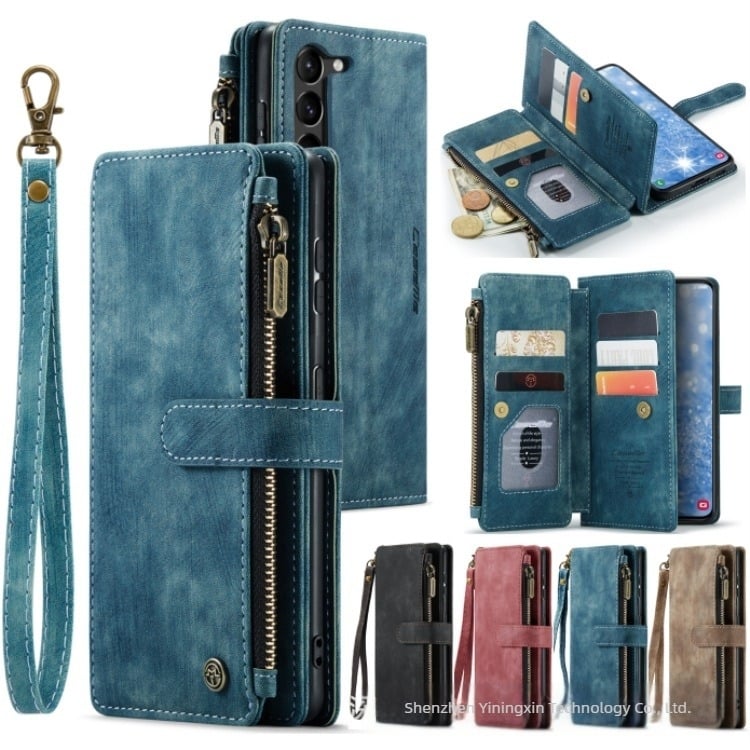 Pogodno za iPhone 17 16 15 14 13 12 11 Pro Max Xr S25 S24 s višestrukim patentnim zatvaračem