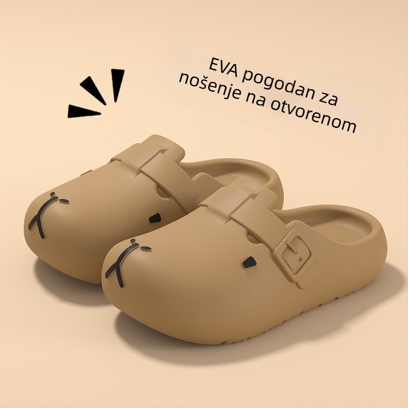 Kapi Bala dječje papuče za dječake, ljeto 2025., nove neklizajuće sandale za plažu, djevojčice, cipele s velikim rupicama