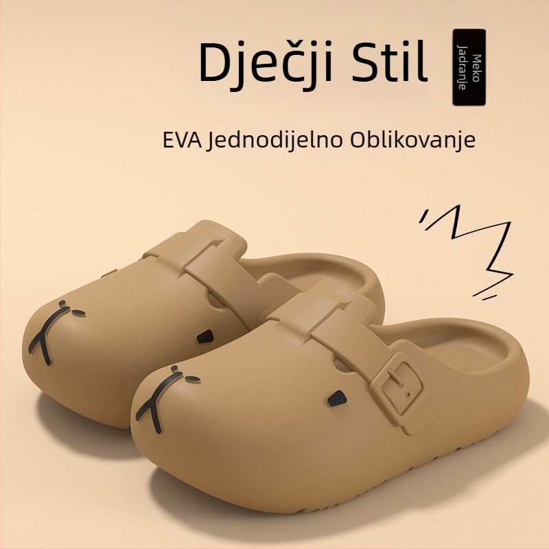 Kapi Bala dječje papuče za dječake, ljeto 2025., nove neklizajuće sandale za plažu, djevojčice, cipele s velikim rupicama