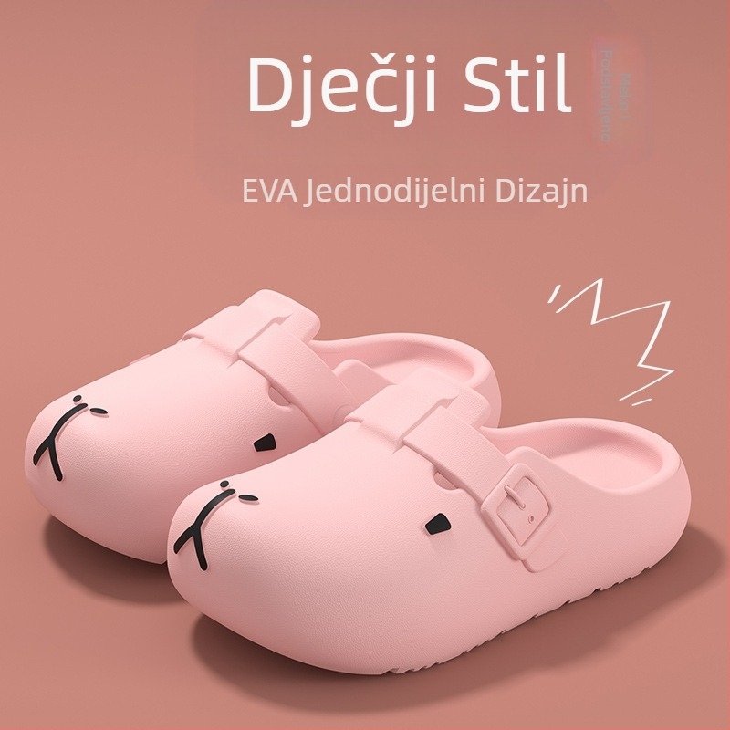 Kapi Bala dječje papuče za dječake, ljeto 2025., nove neklizajuće sandale za plažu, djevojčice, cipele s velikim rupicama