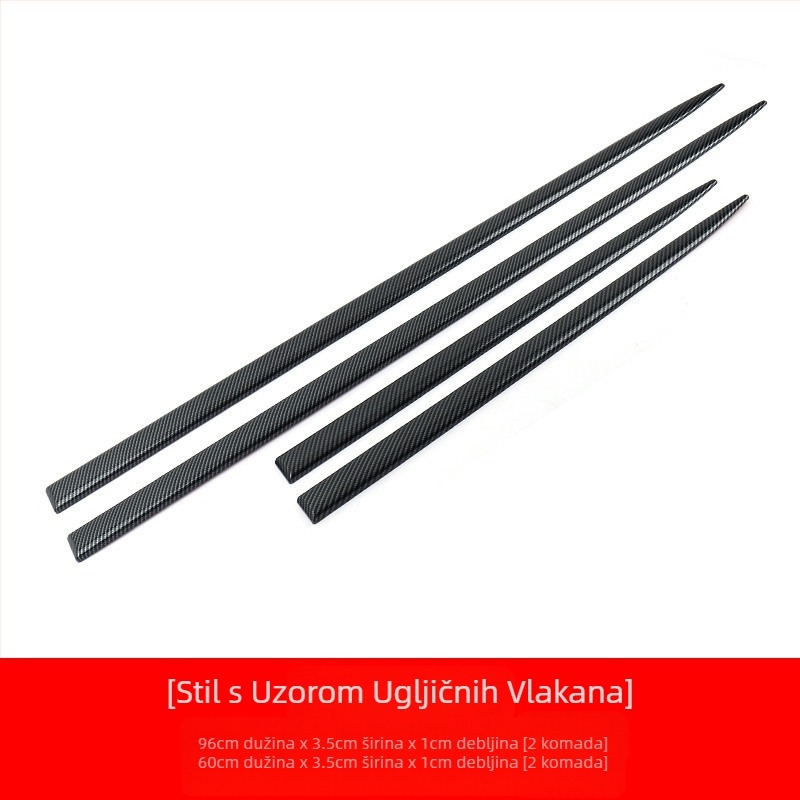 EJV auto traka protiv sudara vrata traka protiv ogrebotina naljepnica protiv ogrebotina karoserija vrata bočna zaštita ukrasna traka svijetla traka ljepljiva naljepnica