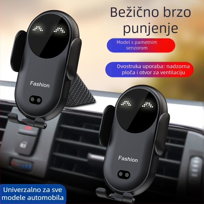 FYl nosač za bežični punjač za automobil, nosač za izlaz zraka za punjač za automobil, univerzalni nosač za mobilni telefon, automatska indukcija