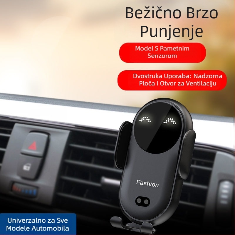 FYl nosač za bežični punjač za automobil, nosač za izlaz zraka za punjač za automobil, univerzalni nosač za mobilni telefon, automatska indukcija